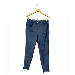 Ted Baker London Women’s Straight Leg Navy Blue Dress Pants Size 2 Office Career